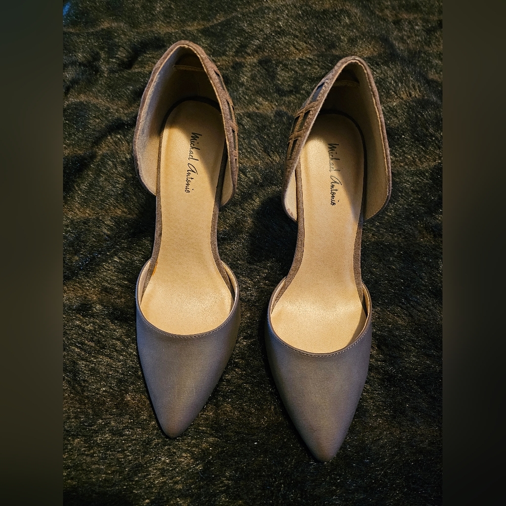 Michael Antonio Jalena Pointed D'Orsay Heels